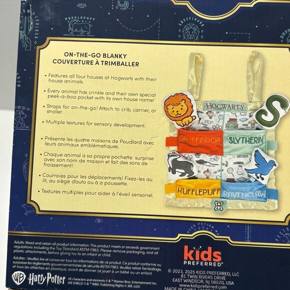 Kids Preferred Harry Potter™ Hogwarts™ House On the Go Blanket 4 Houses NWT - Picture 7 of 7